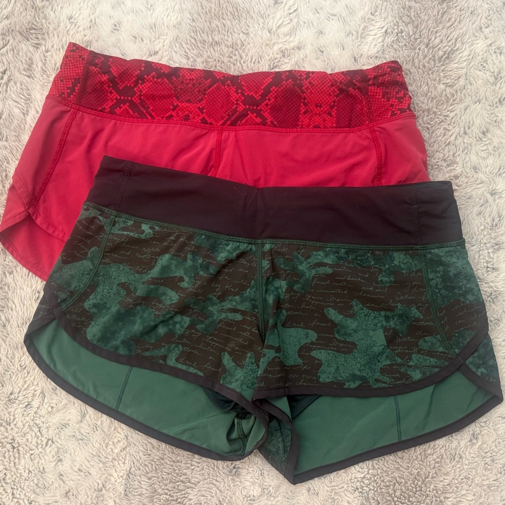 Lululemon speed up shorts